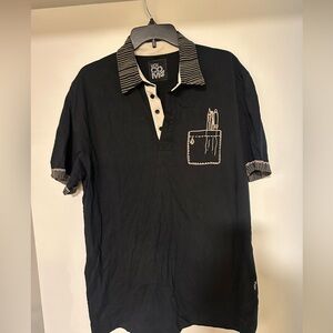 Volcom Monochrome Button-Up Shirt
